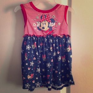 Minnie Mouse 4th of July dress